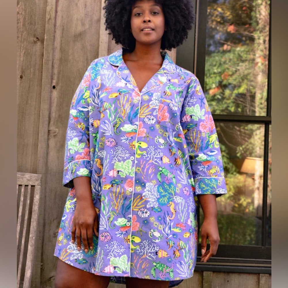 Printfresh Oceania Sleep Shirt 2X